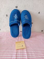 Pantoufles Venise Simplon Orient Express. N8 Pointure 38/39. Bleu Nuit 