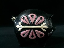 Y1355 / Tirelire En Forme De Cochon / Vintage Japonais