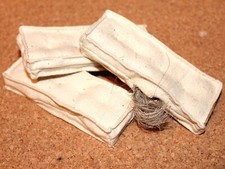 Trois coussin amortisseur casque Allemand M16 WWI