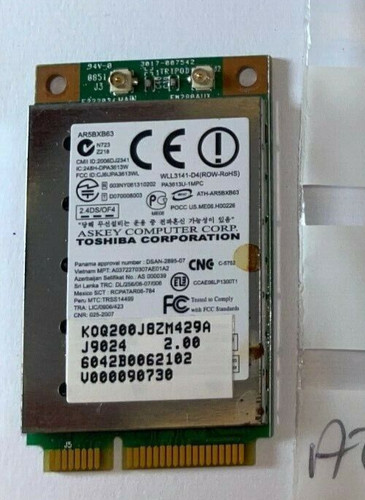 Carte wifi atheros - atheros, ar5bxb63