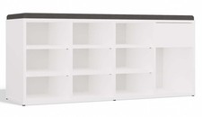 Armoire à chaussures ouverte