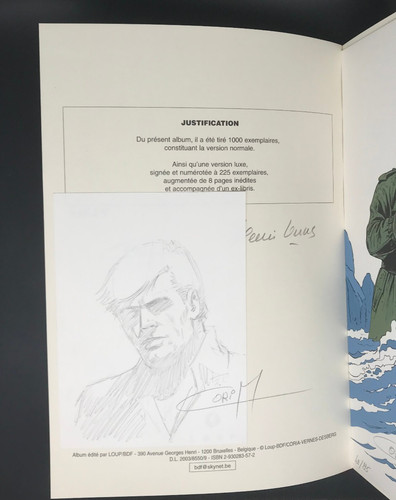 Coria dedicace bob morane - coria,
