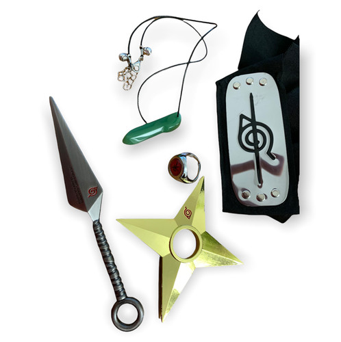 Set accessoires cosplay naruto - set,
