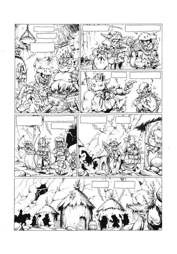 Planche originale le - -,