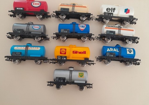 Lot wagons citerne - lot, (n°=4)