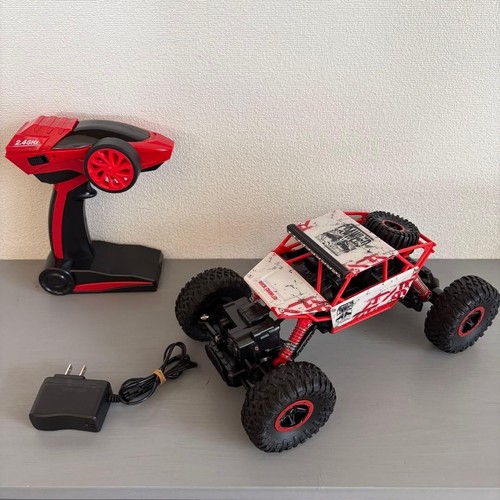 Rock crawler buggy 4wd red - rock,