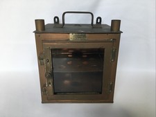 Ancienne ÉTUVE DE LABORATOIRE POUR TUBES À ESSAI en CUIVRE Constructeur E. ADNET