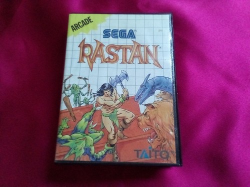 Rastan sega master - system, en