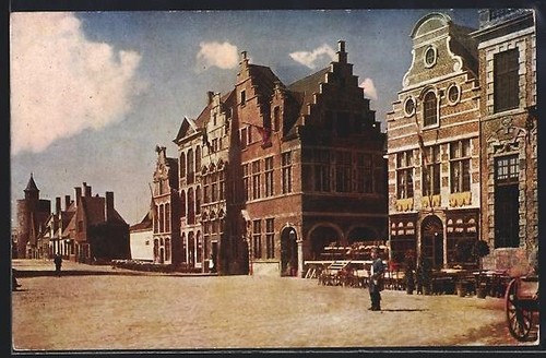 Carte postale anvers - postale,
