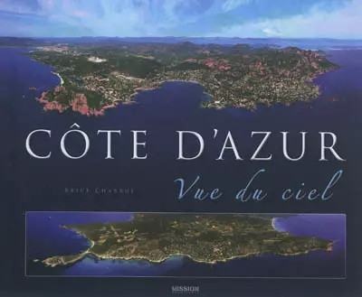 Côte azur vue ciel moyen - du,
