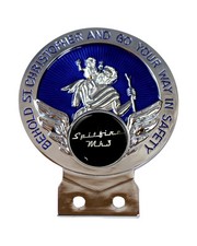 Triumph Spitfire MK3 Logo St Chris Car Badge + Fixings Choice of 3 Colours