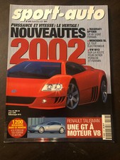 SPORT AUTO n°476 09/2001 MASERATI SPYDER AVANTIME 3.0 VANQUISH VW W12