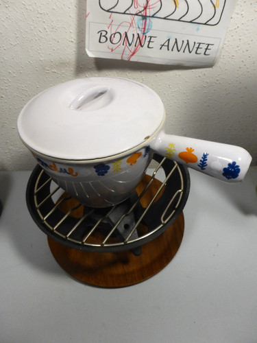 Caquelon fondue vintage le - à,
