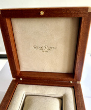 Superbe grande Boite à Bijoux en Bois signee Rene Boivin Paris Neuve vieux stock