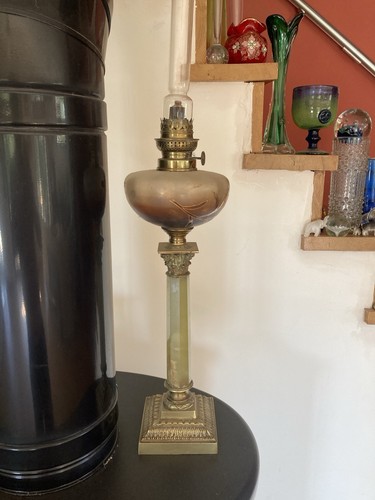 Lampe pétrole ancienne - lampe, À