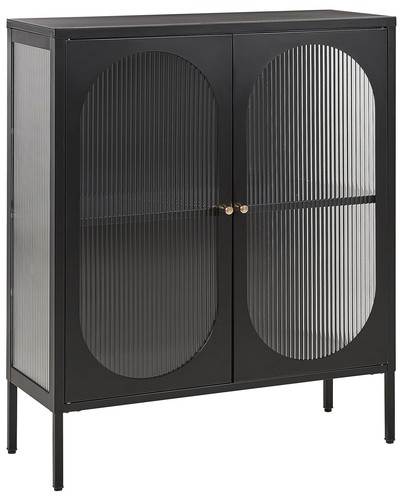 Buffet noir industriel moderne - buffet,