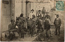 Old postcard Marseille Arrival au Cabanon (1392740)