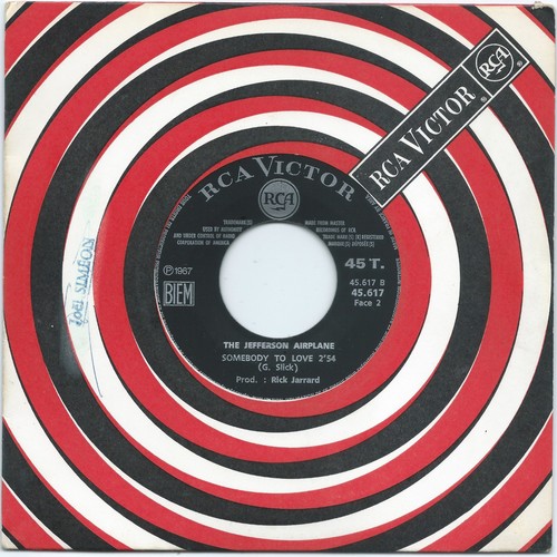 Jefferson airplane somebody - somebody, to