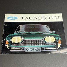 FORD TAUNUS 17M / 16p brochure catalogue / IT Italian / GOTSCHKE / used cond.