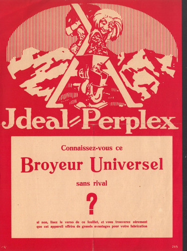 Paris broyeur ideal - (i°),