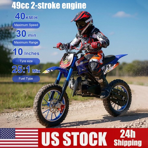 Mini dirt bike 49cc - 49cc, 2-stroke