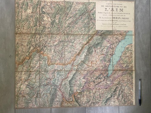 Carte routière - , du