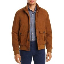 Veste d’hiver en cuir daim