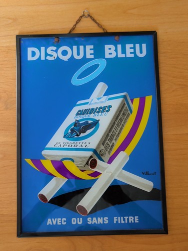 Ancienne plaque publicitaire - ancienne,