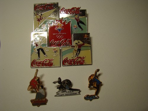Lot pin patin glace - pin's,