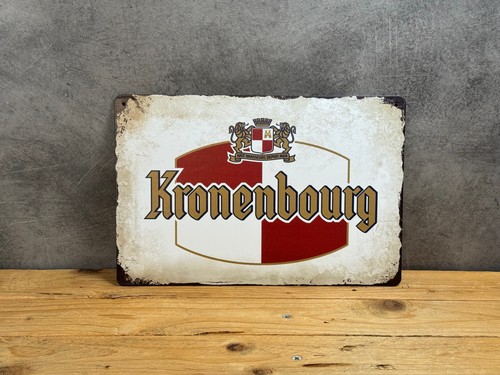 Plaque métal kronenbourg 267 - plaque,