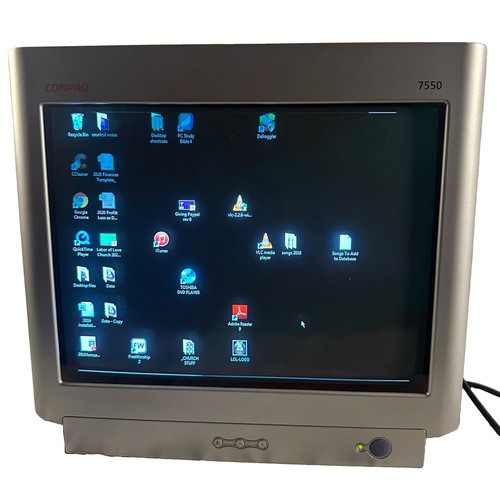 Vintage 2003 compaq color - vintage,
