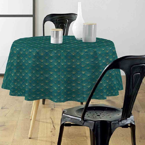 Nappe ronde 180 eventail - nappe, cm