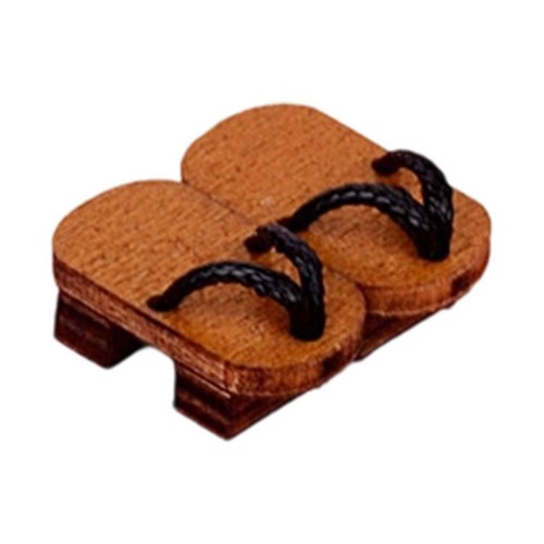 Sabots miniatures bois geta - sabots, en
