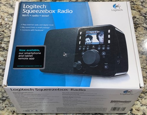 Logitech squeezebox radio - logitech,