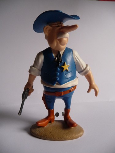 Figurine resine lucky luke - figurine,