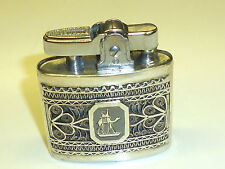 Ronson "Standard" Automatic Lighter W. Filigree Silver Case -newark, N.j.