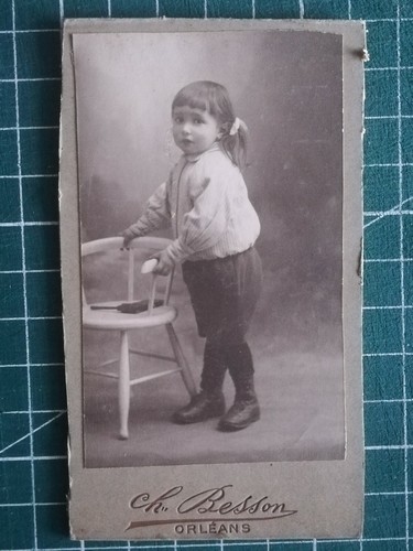 Uf205 cdv photo circa 1900 - photo,