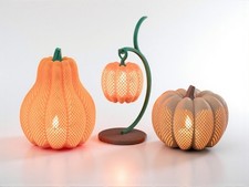 Ensemble Citrouilles 3D avec