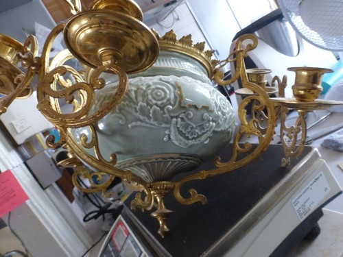Superbe suspension faïence - superbe,