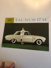 FORD Taunus 17M  -  brochure