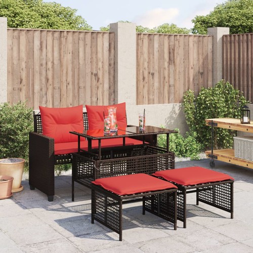 Salon jardin avec coussins - salon, de