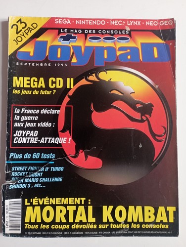 Revue magazine joypad 1993 - joypad, 23