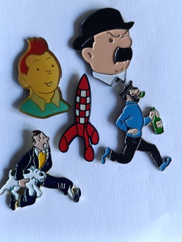 Pin lot tintin et milou - 5,