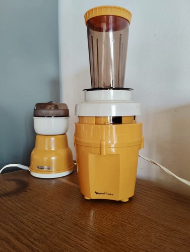 Robot moulinex vintage orange - robot,