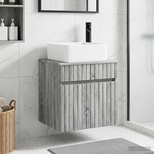 Meuble lavabo mural - meuble, avec