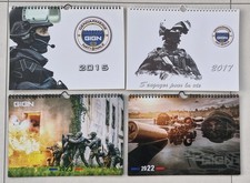 Lot 4 Calendriers  du GIGN