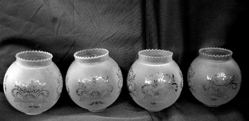 Anciens globes verre - 4,