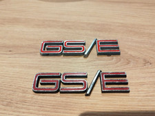 2x Sigles GS/E Opel Commodore A