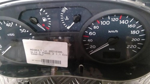 Compteur renault clio - compteur, 2