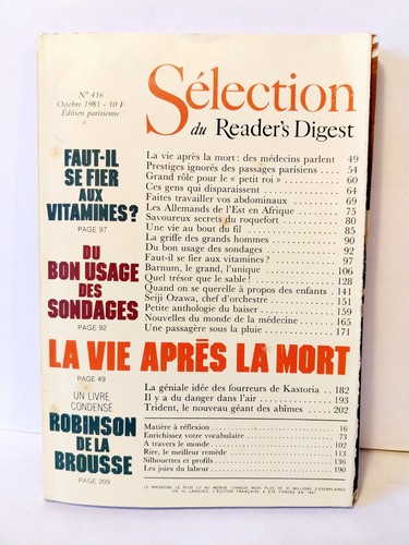 Sélection reader digest - sélection,